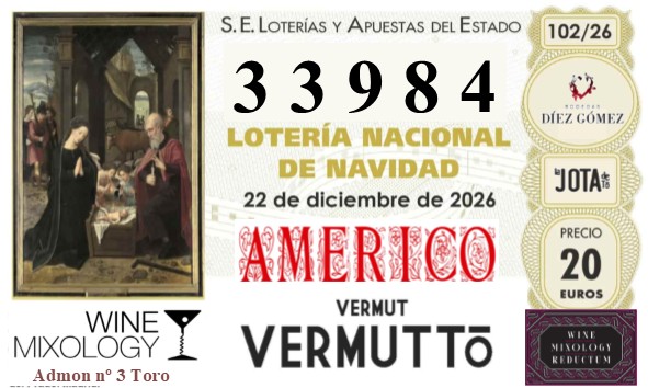 VUELVE EL N&ordm; DE LA SUERTE DE BODEGAS D&Iacute;EZ GOMEZ